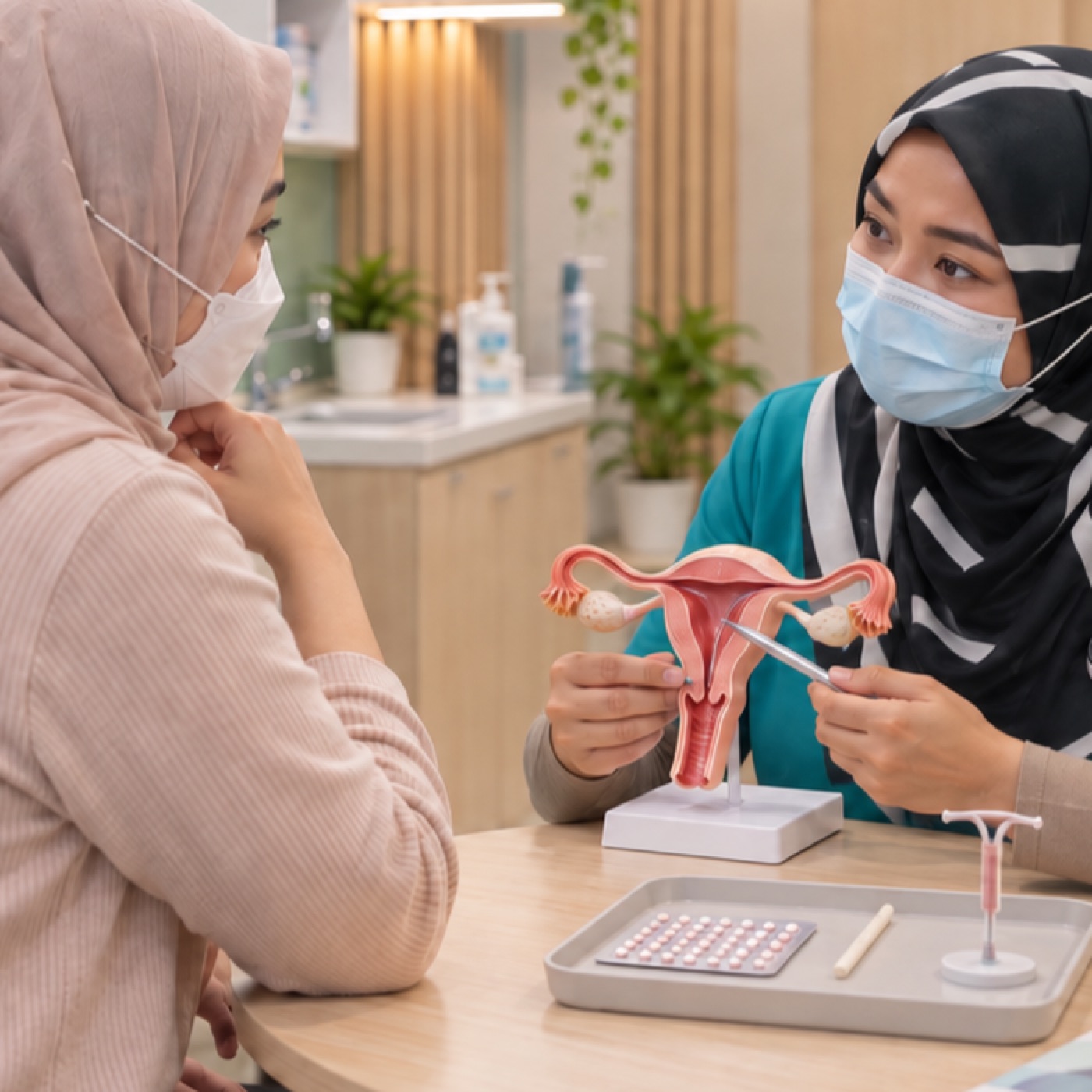 Konsultasi perancang kesihatan wanita di Klinik Dr Nina